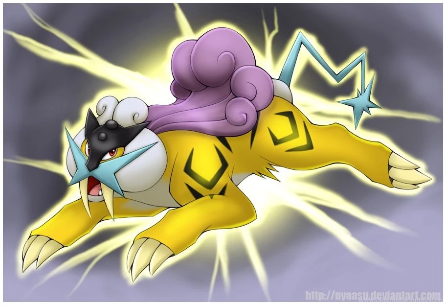 No. 243   Raikou By Nyaasu On DeviantArt