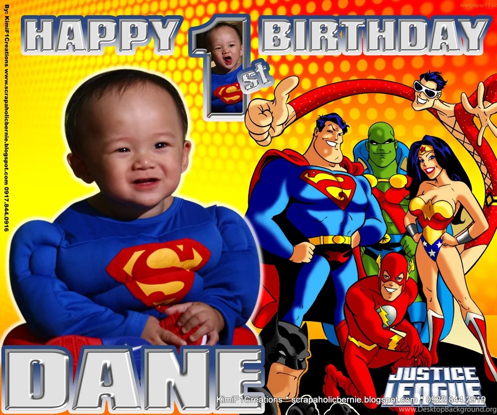 F1 Digital Scrapaholic: Justice League Tarpaulin For SP Mom Mary ...