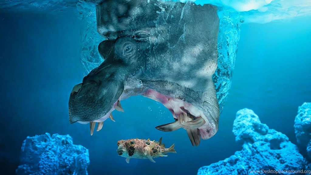 Hippo Fishing HD Glamorous Wallpapers Free HD Wallpapers Download ...