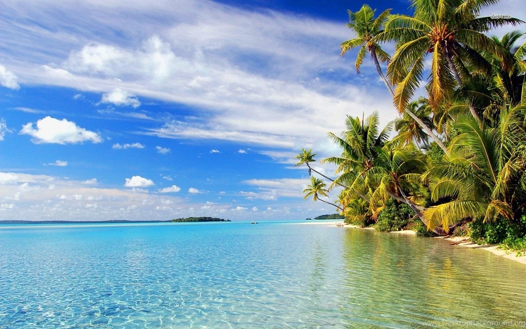 Aitutaki Lagoon, Cook Islands Wallpapers Beach Wallpapers