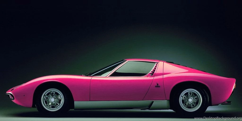 DeviantArt: More Like Lamborghini Miura Pink Twitter Header By ...