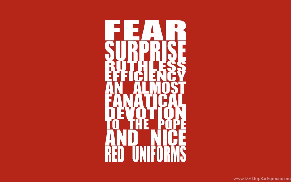 Nobody Expects The Spanish Inquisition! [1440x900] : Wallpapers