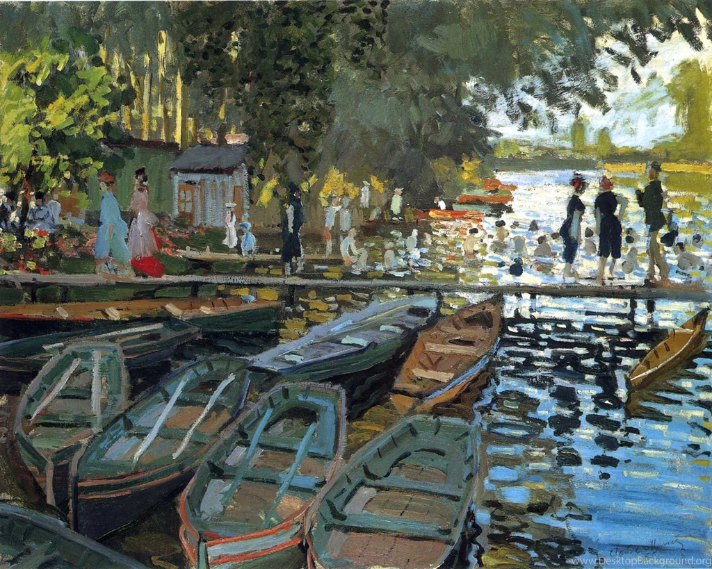 Painting Monet Port Wallpapers And Images Wallpapers, Pictures ...