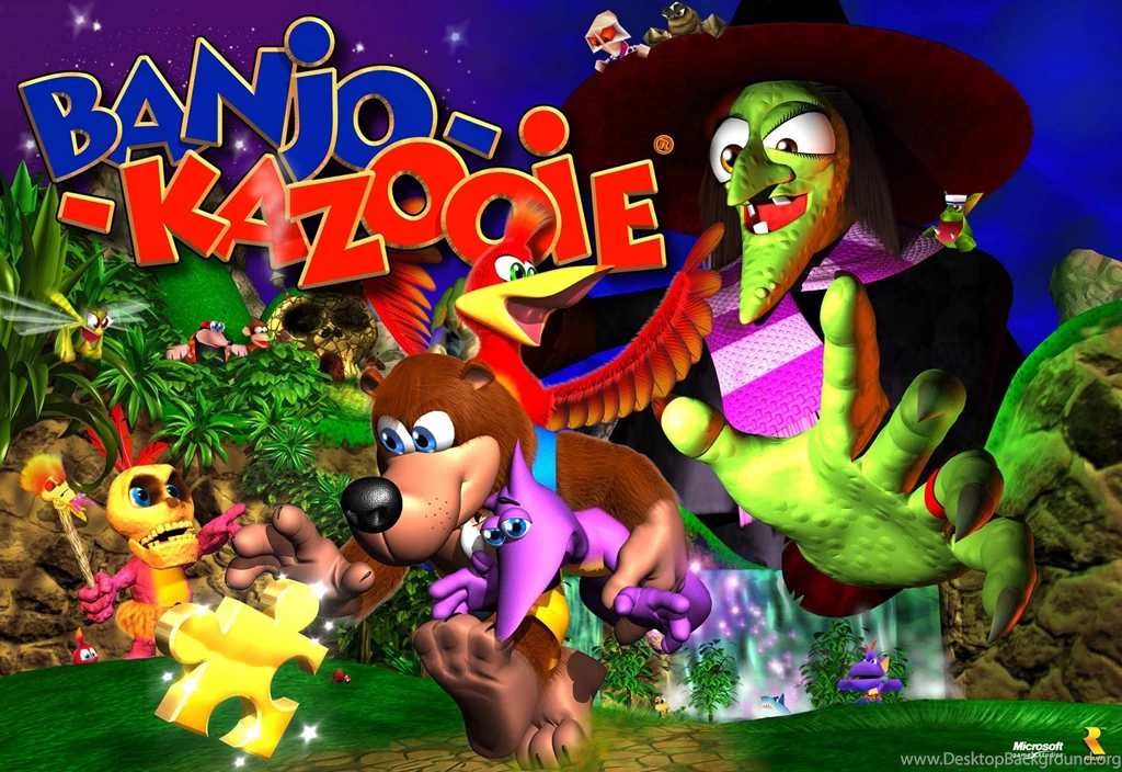 Banjo Kazooie Wallpapers Hd Nuts And Bolts And Nintendo 64