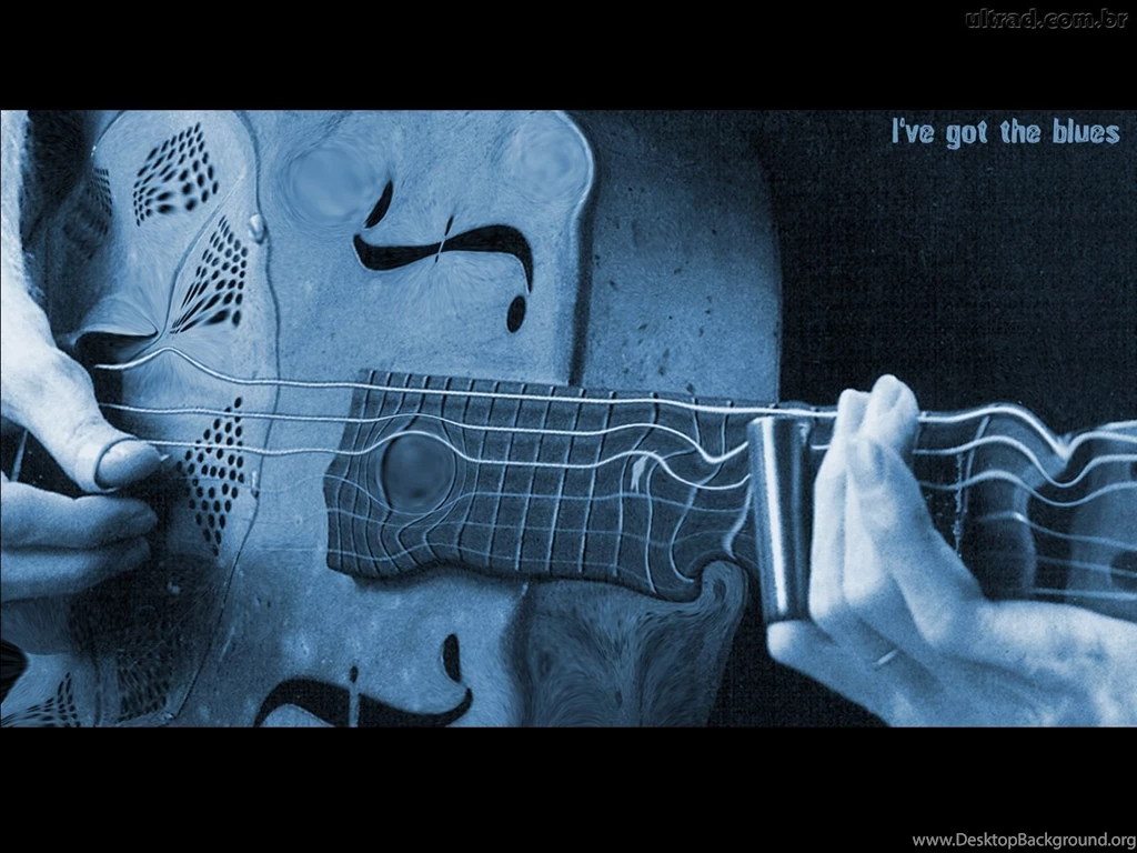 Papel De Parede Tocando Blues