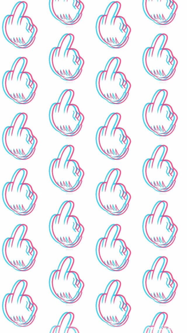 3d Mickey Mouse Glove Flipping The Bird iPhone Wallpapers 3D ...