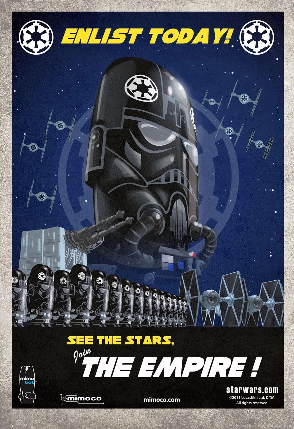 Mimoco Star Wars TIE Fighter Pilot Mimobot USB Flash Drive