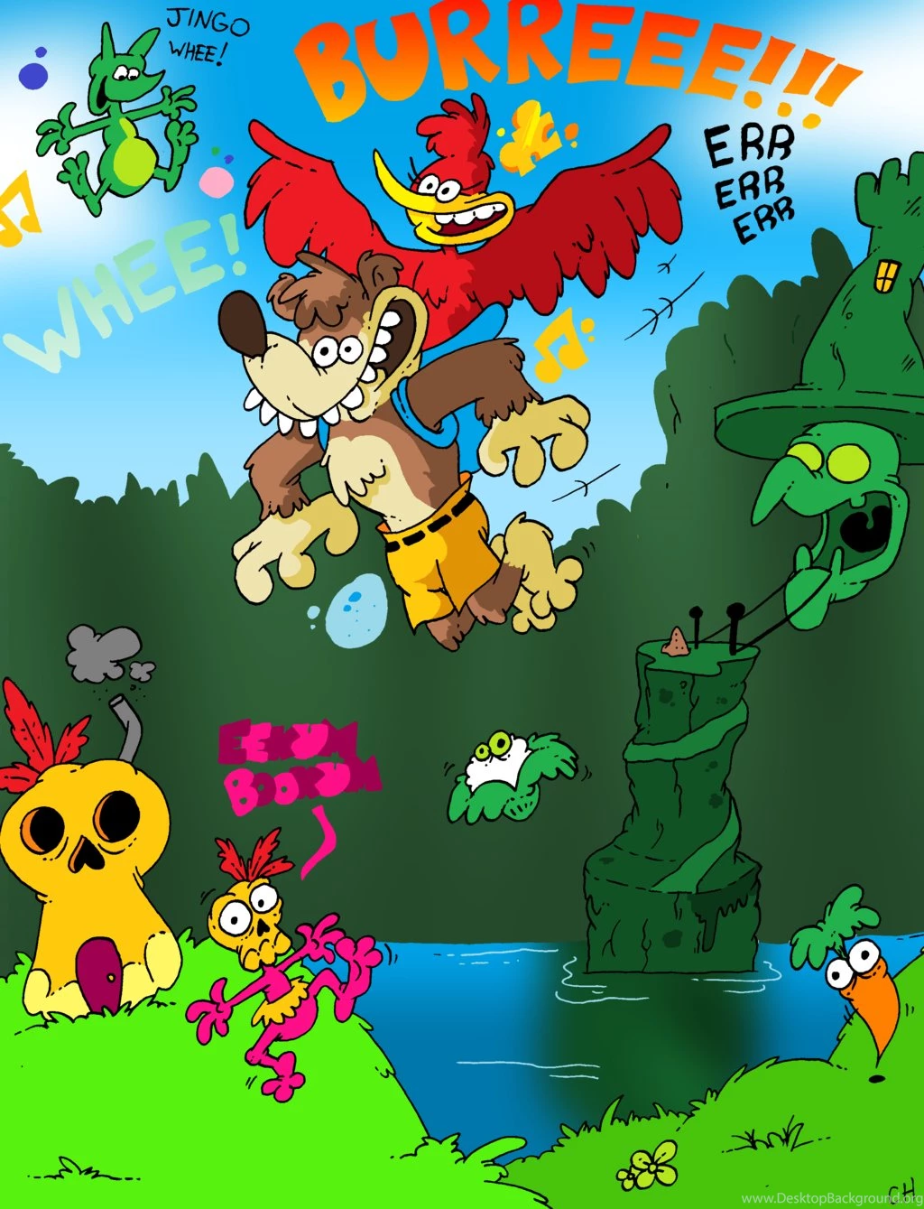 Banjo Kazooie By Chopfe On DeviantArt