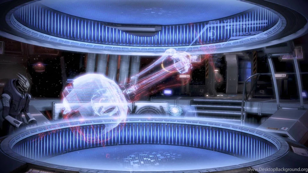Mass Effect 3 The Crucible Hologram Dreamscene Video Wallpapers ...