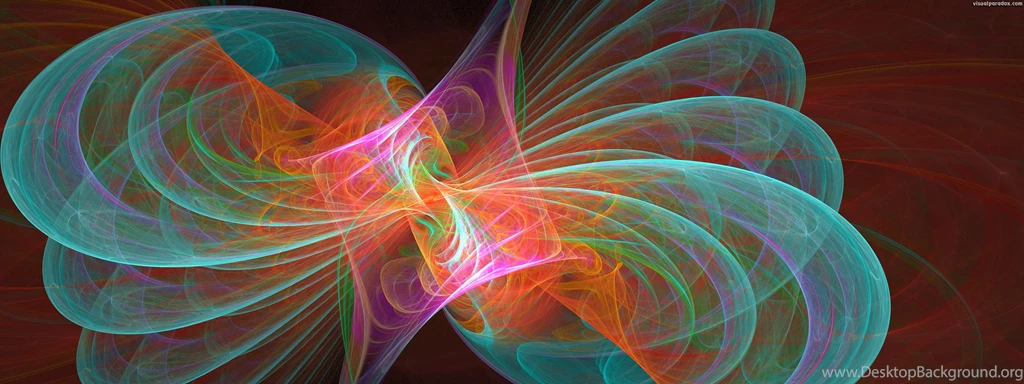 Visual Paradox Free 3D Wallpapers 'Holographic Butterfly' 3200x1200 ...