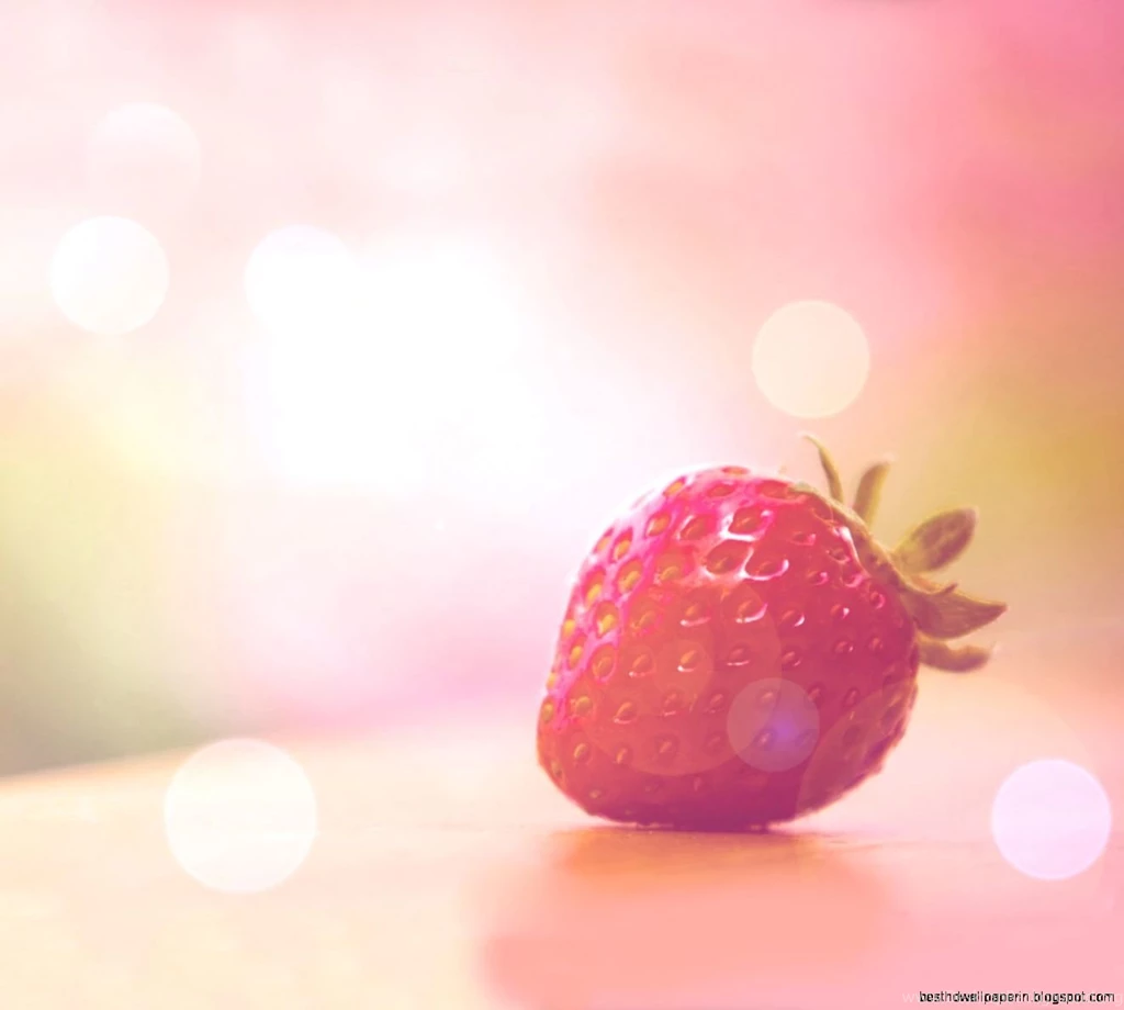 Pink Strawberry Sweet Wallpapers