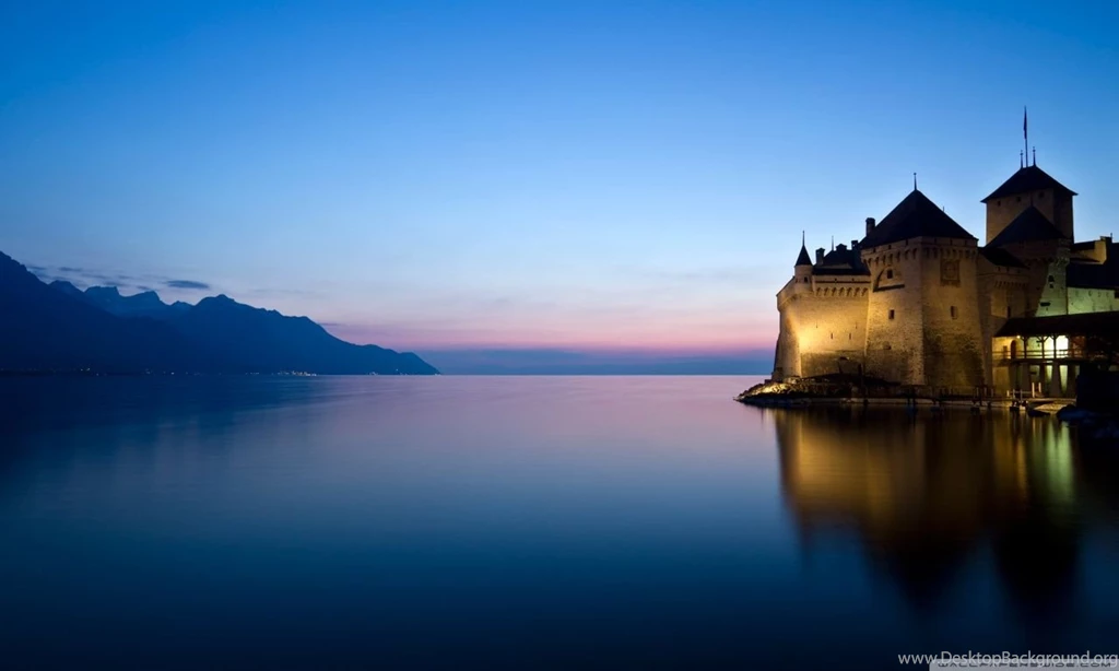 Chillon Castle, Montreux HD Desktop Wallpapers : High Definition ...