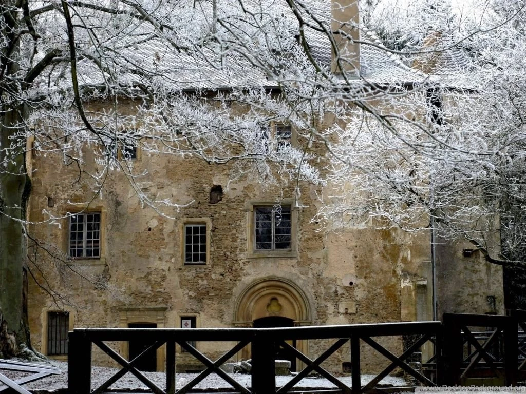 Old House, Winter HD Desktop Wallpapers : High Definition ...