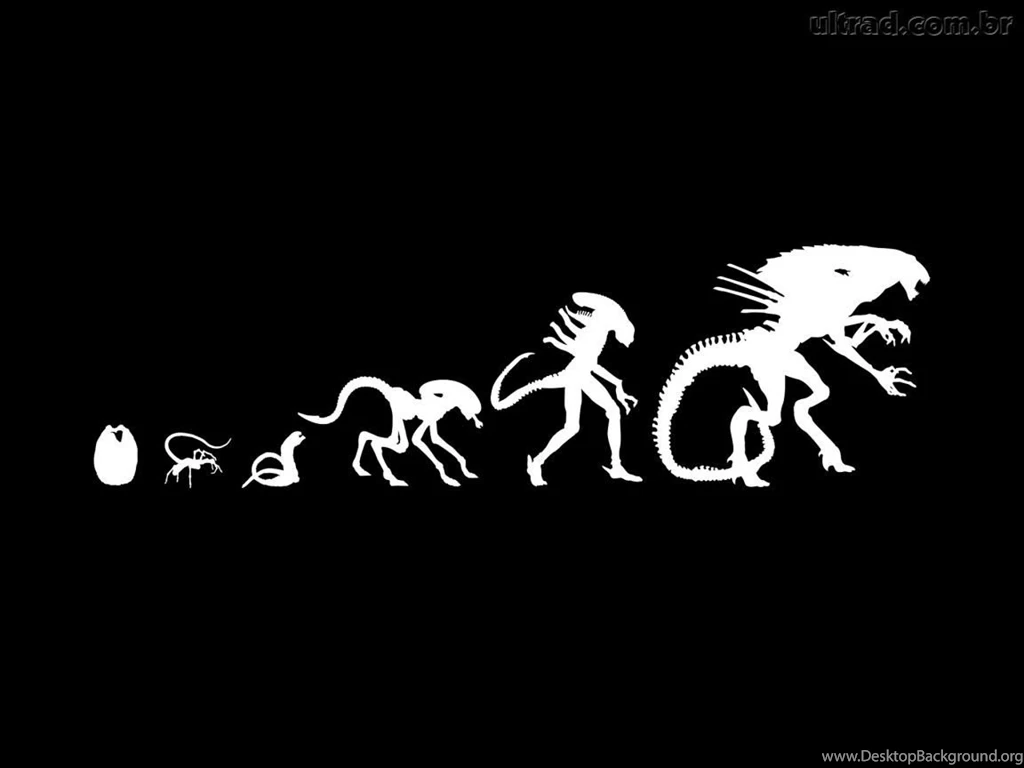 Papel De Parede Evolução Dos Aliens