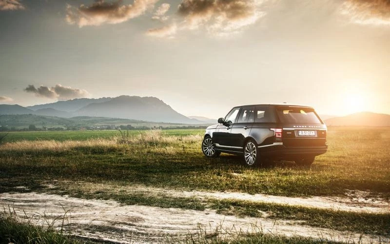 Land Rover Range Rover IV, SUV Car, Sunset Wallpaper,Land HD ...