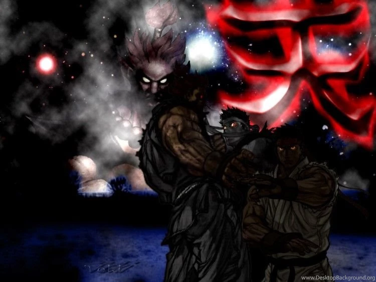 Wallpapers Video Games > Wallpapers Street Fighter Akuma & Ryu By ...
