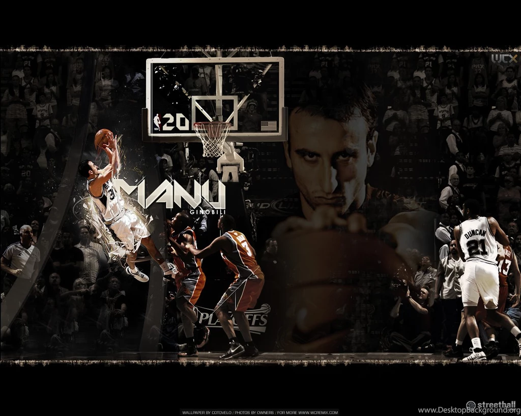 Manu Ginobili Spurs Basketball Wallpapers 2012 Streetball
