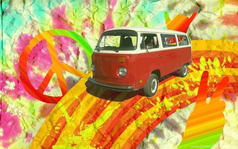 Beautiful Hippie Bus