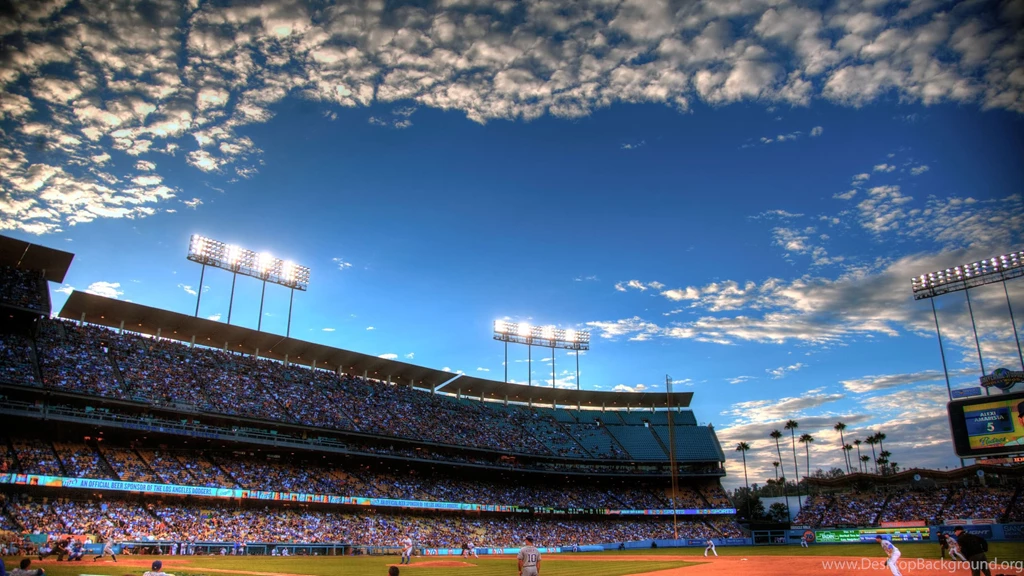 Los Angeles Dodgers Wallpaper Stadium   HDWallpaperSets.Com