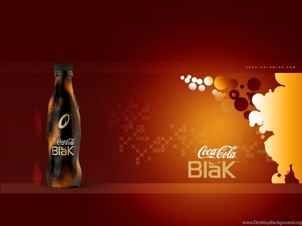 Wallpapers Coke Blak Advertisement 1024x768