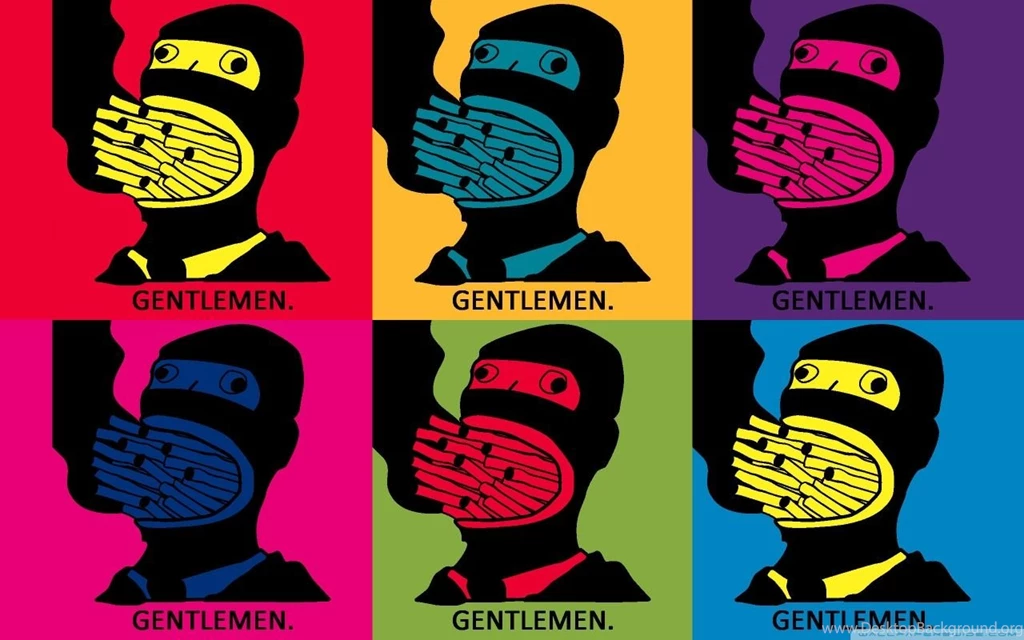 Gentlemen Pop Art HD Desktop Wallpapers : Widescreen