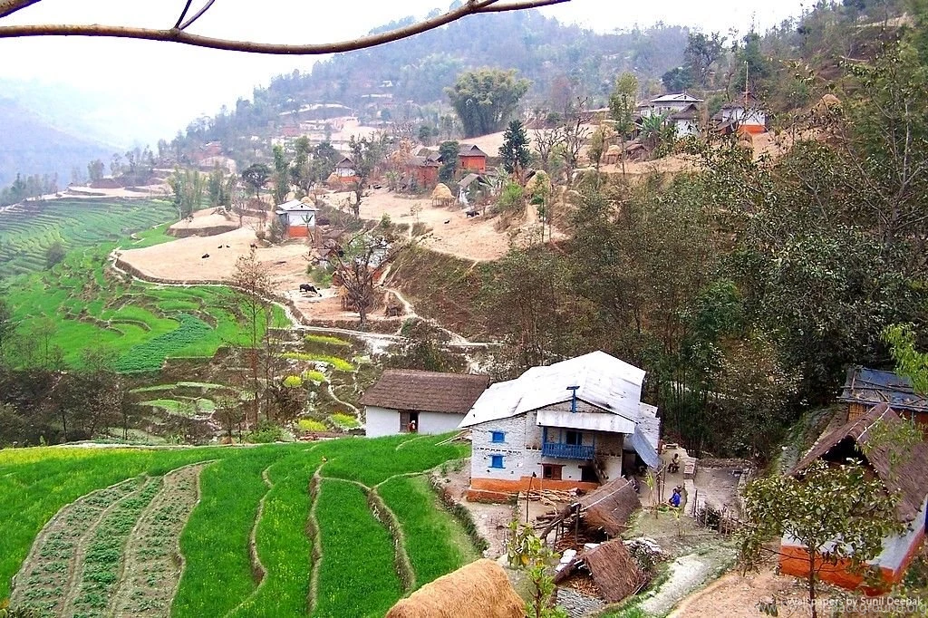 Free High Resolution Wallpapers Nepal Mountain Villages Kalpana.it