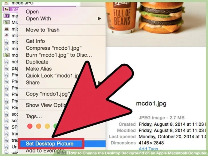 4 Ways To Change The Desktop Backgrounds On An Apple Macintosh Computer