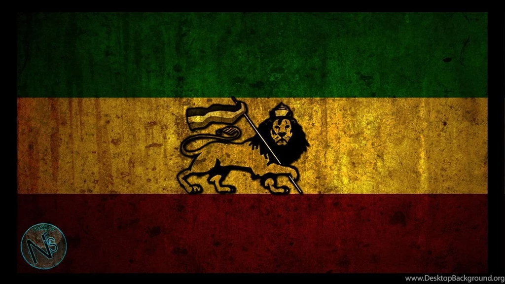 Rastafarian Flag Wallpaper.