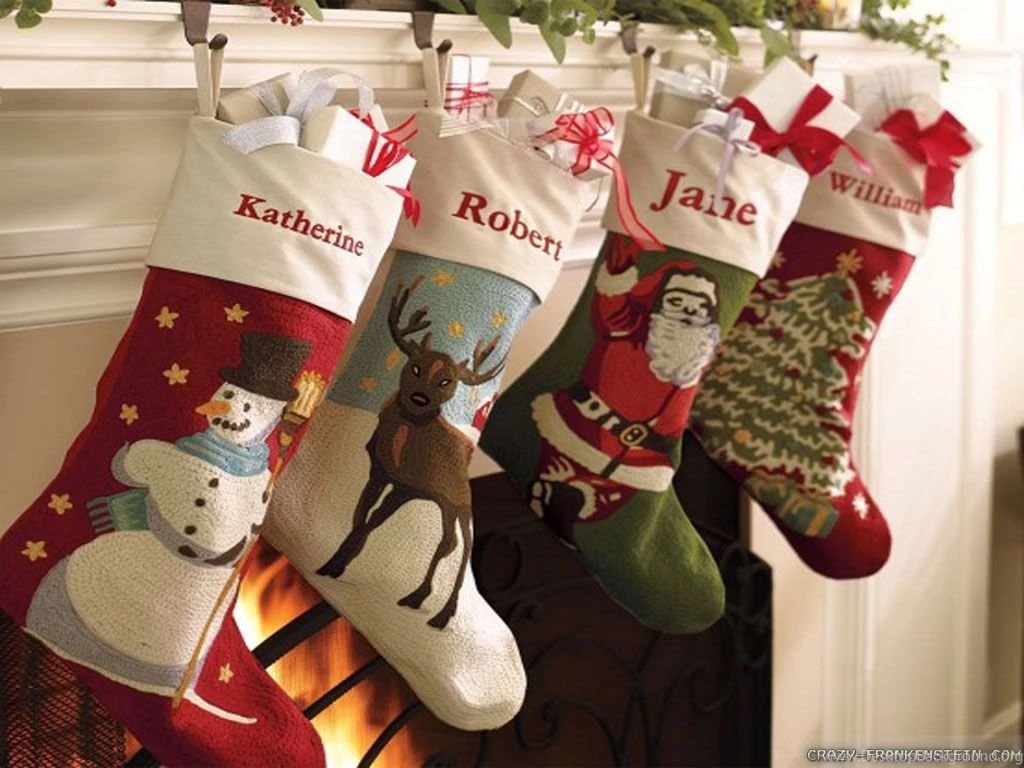 Christmas Stockings Wallpapers Crazy Frankenstein