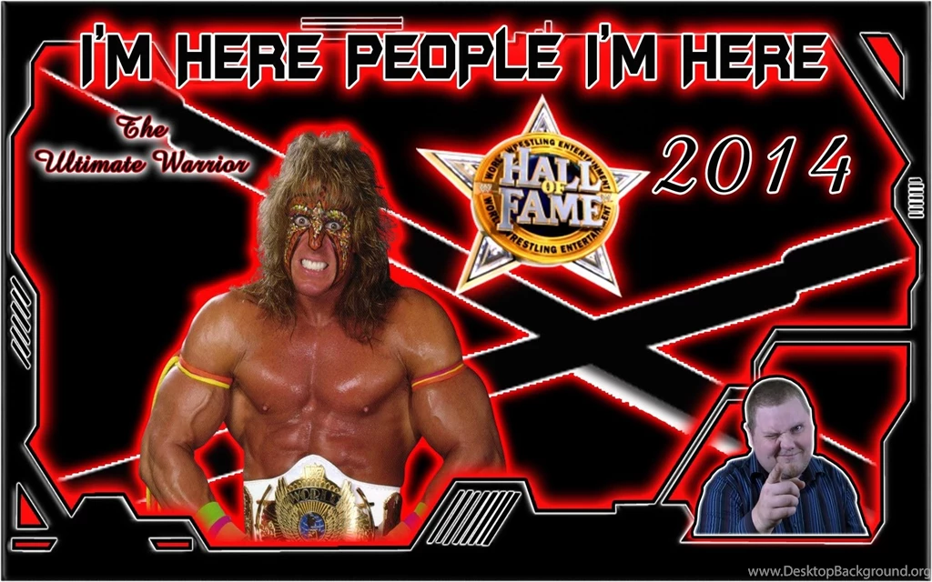 The Ultimate Warrior WWE HOF 2014 YouTube