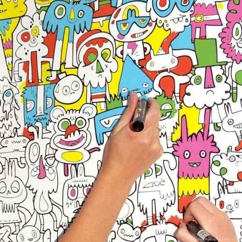 Burgerdoodles Colour In Wallpapers