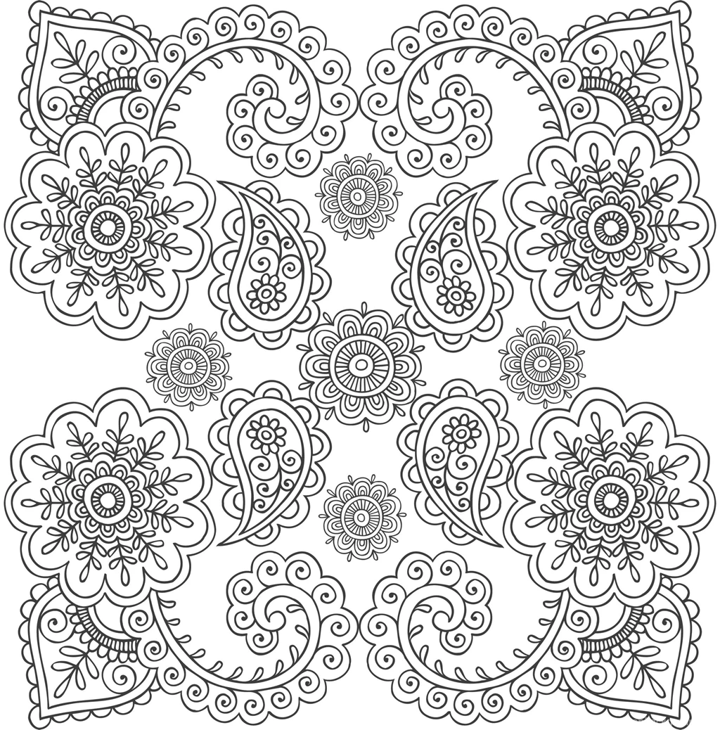 Anti Stress Coloring Book