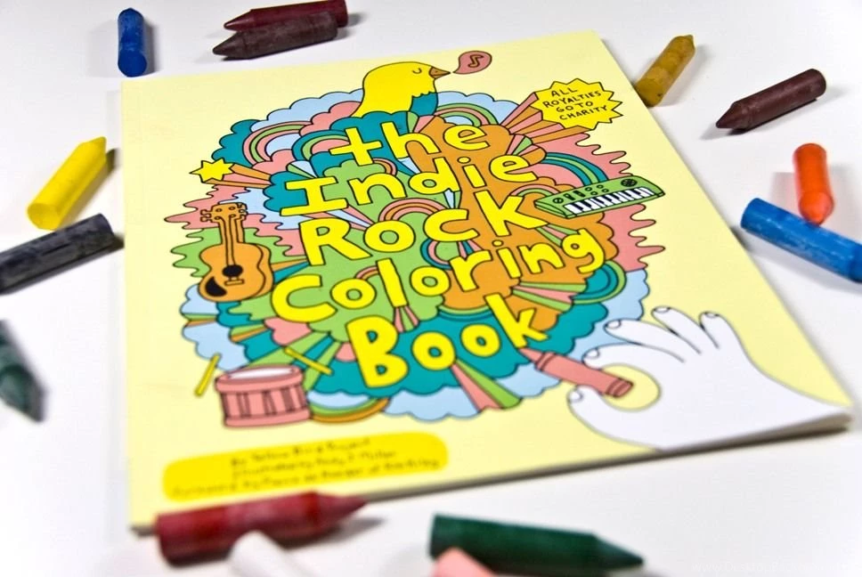 Yellow Bird Project News » Win A Free Indie Rock Coloring Book!
