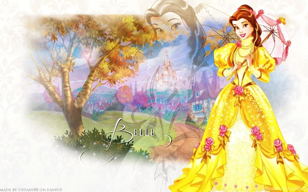 Belle Disney Princess Wallpapers (31322094) Fanpop