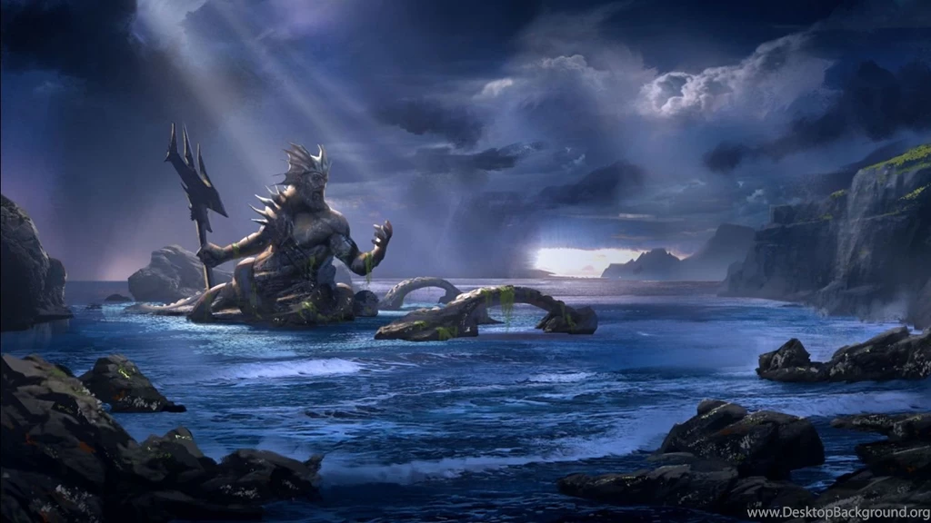God Of War Ascension Poseidon Wallpapers