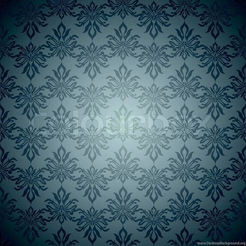 Blue And Green Classy Wallpaper Backgrounds Design With Seamless ...