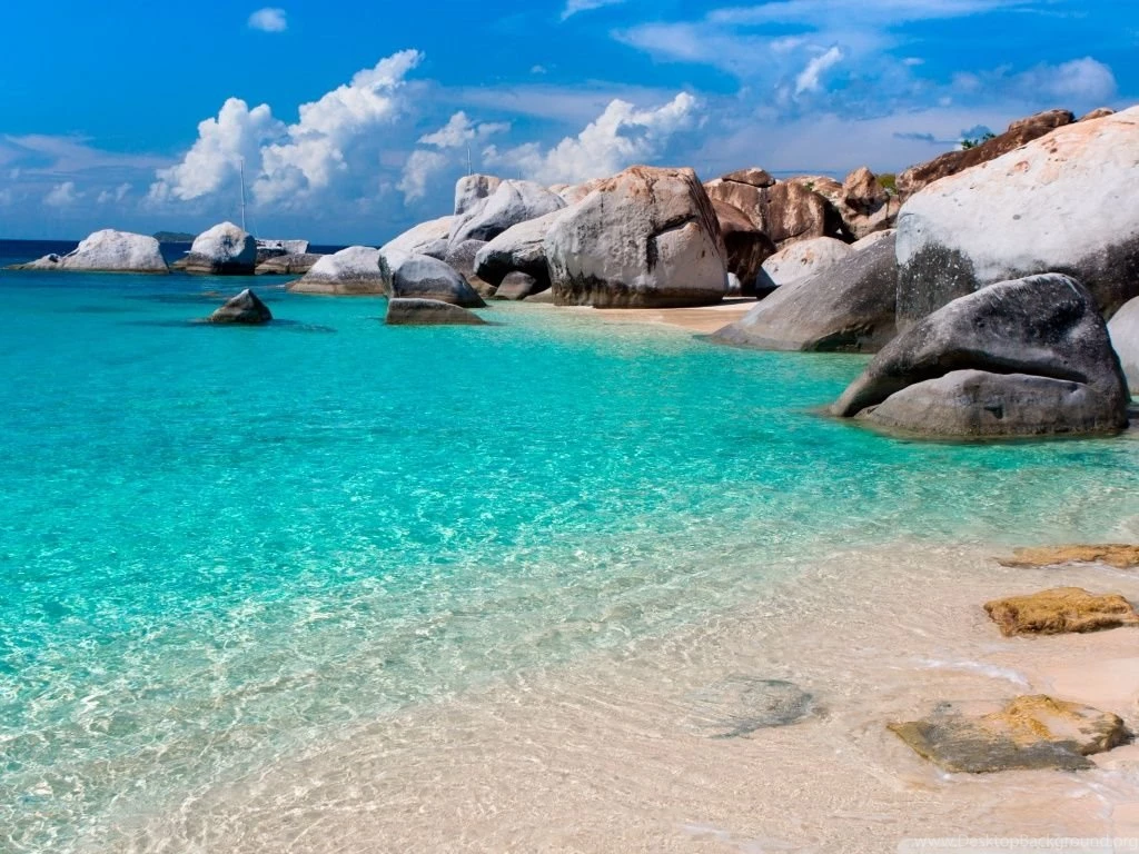 Summer Beach Scene HD Desktop Wallpapers : High Definition ...