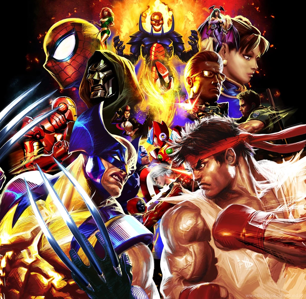135 Marvel Vs. Capcom Art
