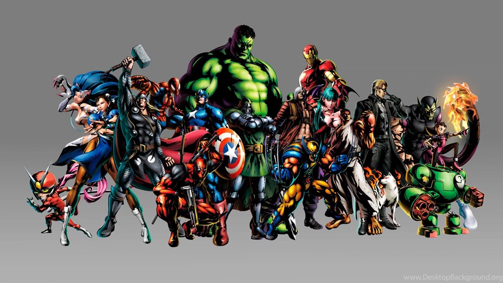 Comic Marvel Vs Capcom Home Theater Backdrops & Wallpapers