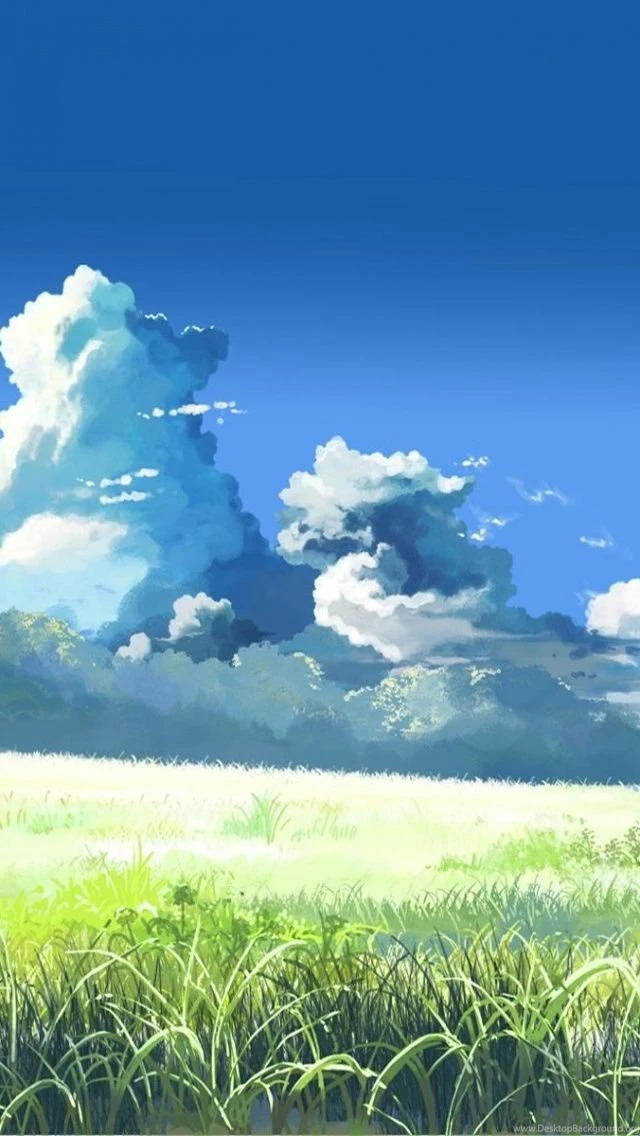 Anime Landscape iPhone 5 Wallpapers