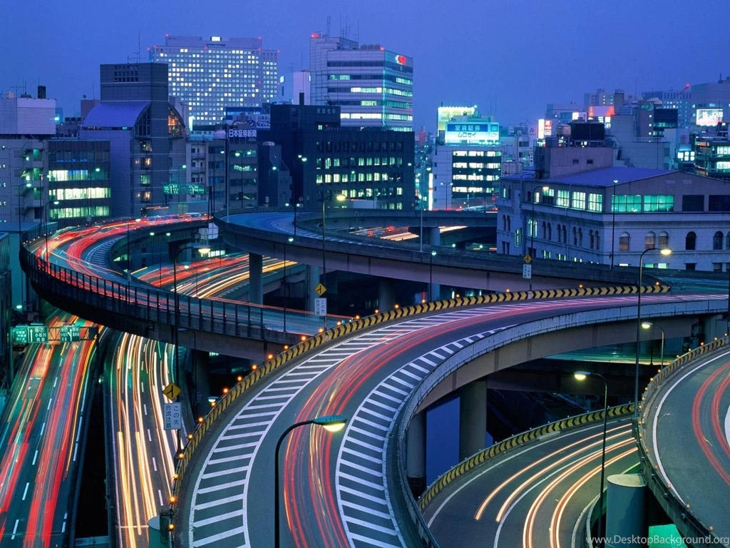 Tokyo At Night Desktop Wallpapers