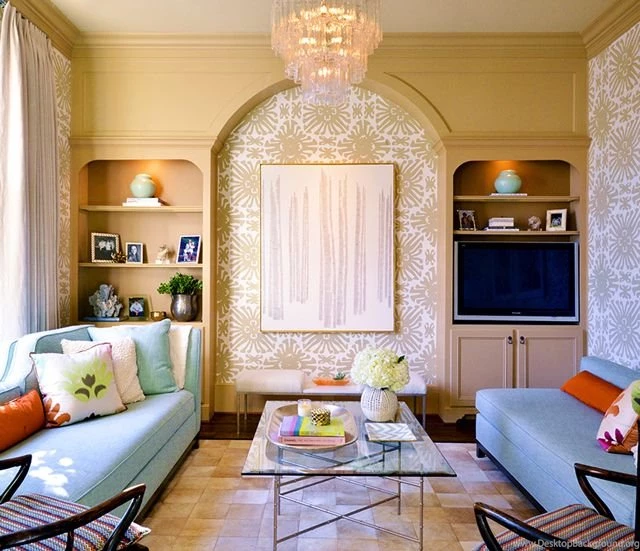 The Peak Of Tres Chic: Needing, Wanting, Loving: Quadrille Wallpapers