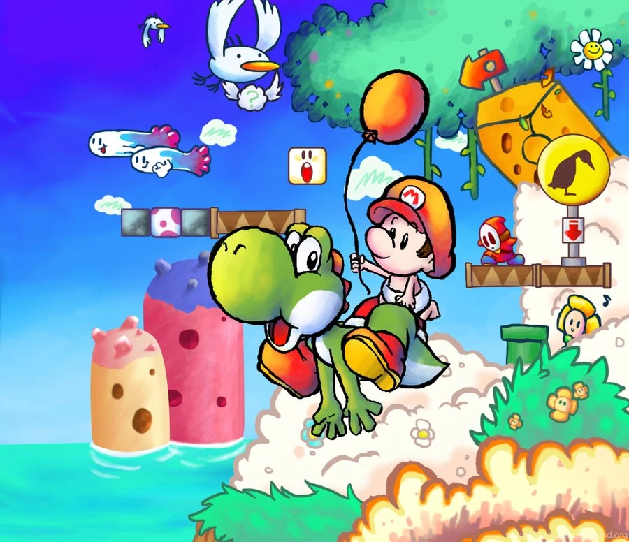Yoshi's Island Yoshi Fan Art (29077006) Fanpop