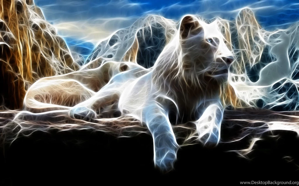 15 White Lion HD Wallpapers