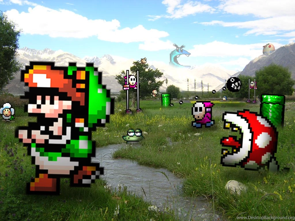 Retro Field 'Yoshi's Isl.' By RETROnoob On DeviantArt