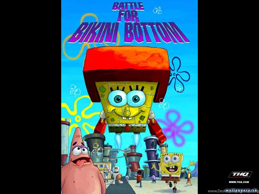 bikini bottom spongebob wallap