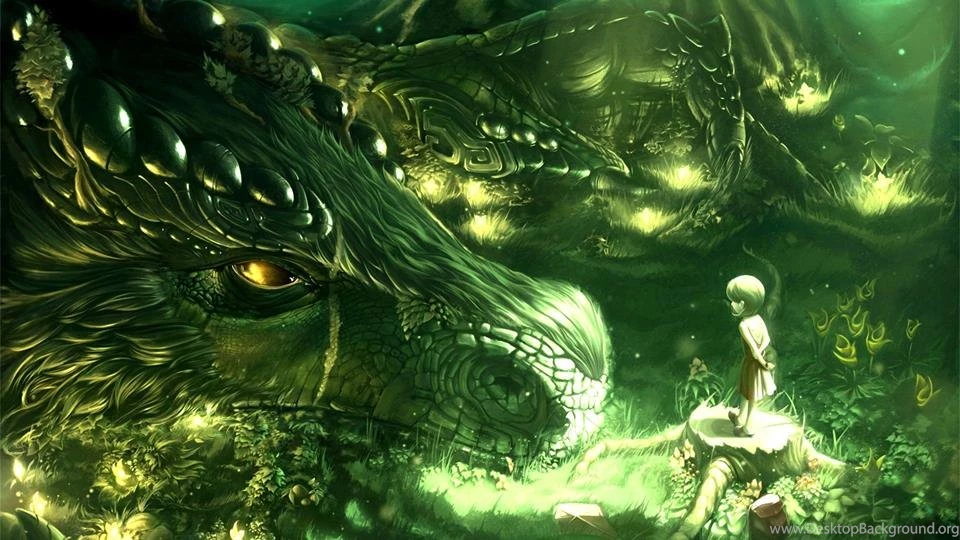 Chinese Taoist Legend Of The Green Dragon And The White Tiger ...