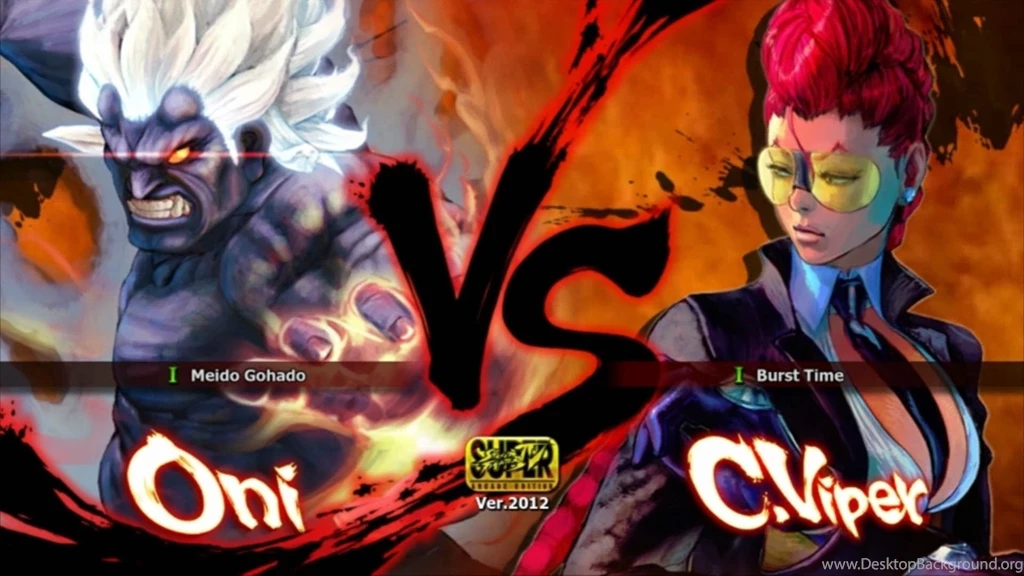 Super Street Fighter IV: Arcade Edition 2012 Oni (Outburs) Vs C ...