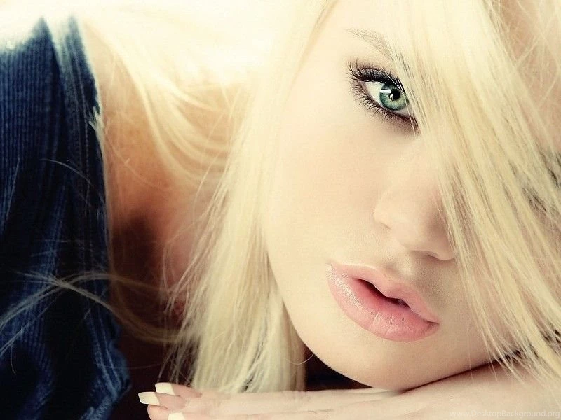 Beautiful Girl Blonde Hair Face Wallpapers Free Desktop Backgrounds ...