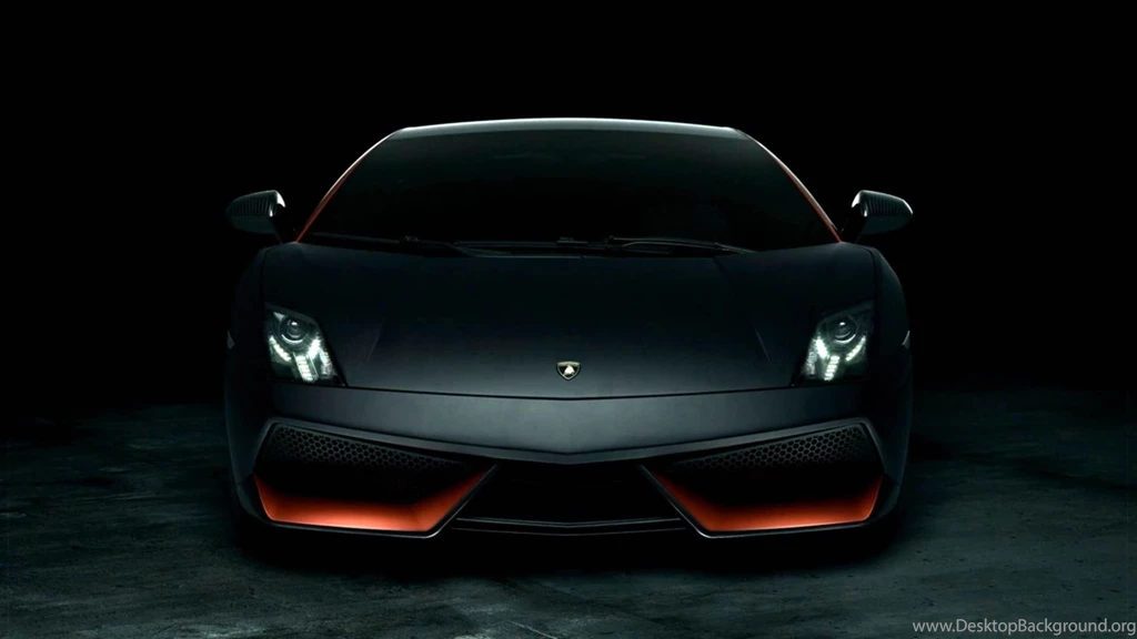 Amazing Black Lamborghini Aventador Front View   1920x1080   Full ...